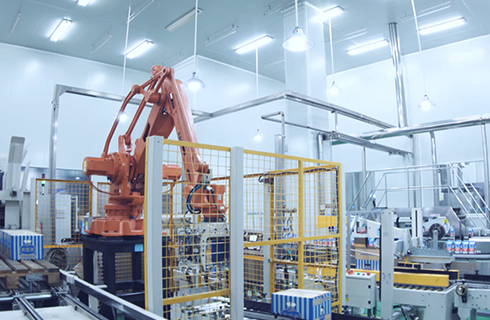 Germany KUKA automatic robot palletizing