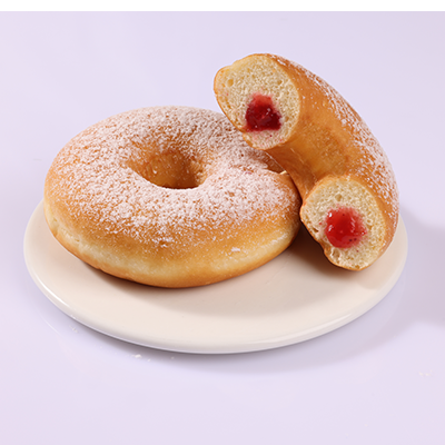50g donuts (original, strawberry, blueberry filling)